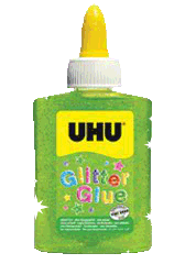 Glitter Shine Sticker by UHUBostik