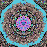 Rainbow Mandala GIF