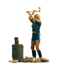 Woman Reverse Sticker by DCM