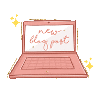 New Post Blog Sticker by Roxy James