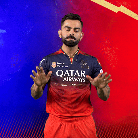 Happy Virat Kohli GIF by Royal Challengers Bengaluru