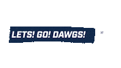 Happy Butler Bulldogs Sticker by Butler University