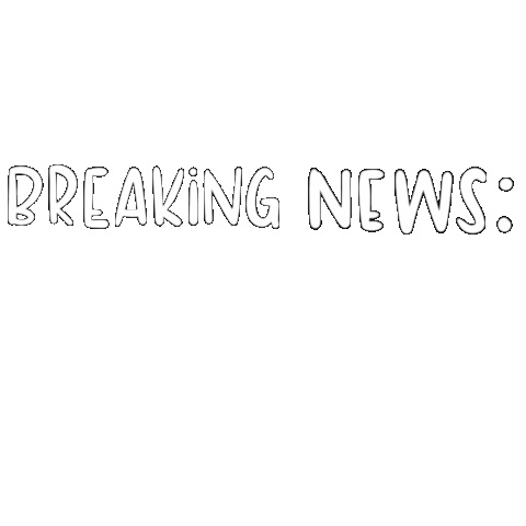 Breaking News Wtf Sticker