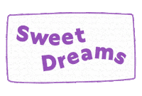 Sweet Dreams Sticker by Purple