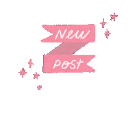 Pink Post Sticker