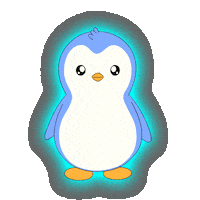 Artificial Intelligence Glitch Sticker by Pudgy Penguins