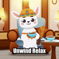 Content Relaxation GIF by Llamaozi