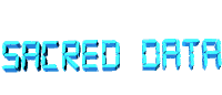 text sacred data Sticker by AnimatedText