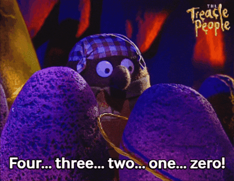 Counting Down Stop Motion GIF by Fire Mountain Productions