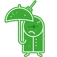 Citymapper rain london weather raining Sticker