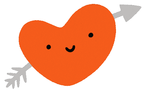 Heart Love Sticker by Adriana Esquivel