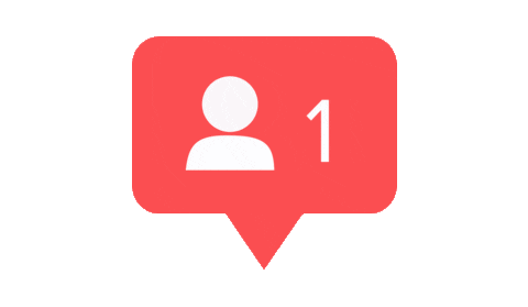 Following Follow Me Sticker by Plann