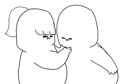 Couple What Sticker