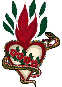 Sacred Heart Sticker by Criar Filtros para Stories