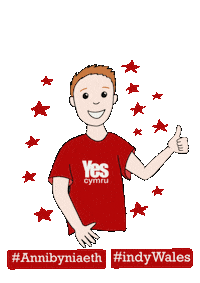 YesCymru wales cymru annibyniaeth yescymru Sticker