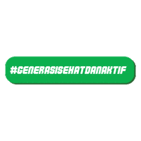 miloindonesia sport new run running Sticker
