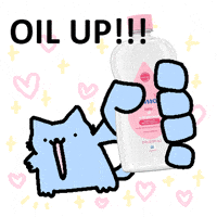 Blue Cat GIF by sillynub