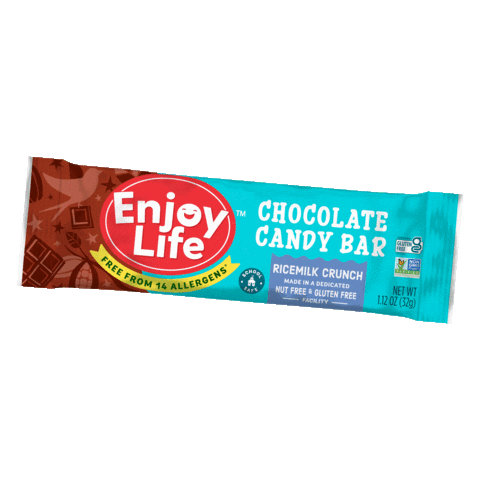 Chocolate Bar Sticker by Enjoy Life Foods