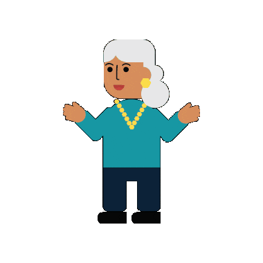 Grandma Granny Sticker by CARE | Circular Households