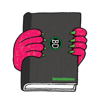 Monster Book Sticker by bastardidentro