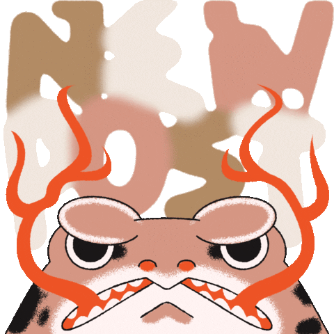 Angry Stressed Out Sticker