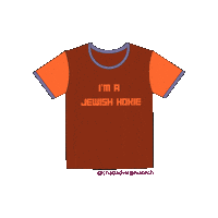 Im Jewish T-Shirt Sticker by Chabad at Virginia Tech