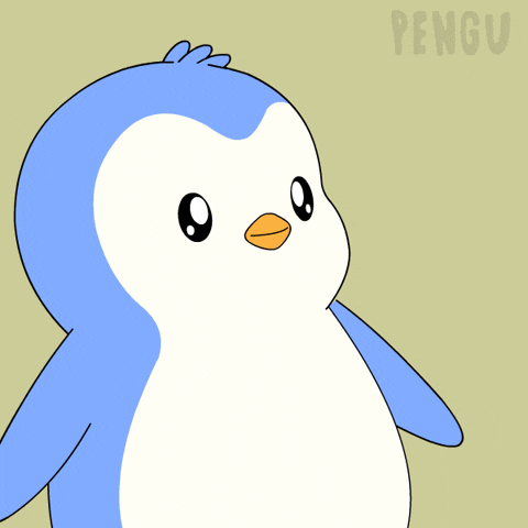 Morning Throwing GIF by Pudgy Penguins
