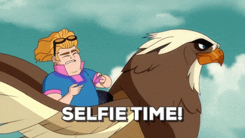 mysticonsofficial selfie fantasy griffin selfie time GIF