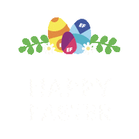 Easter Egg Sticker by EF English First Russia