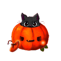 Cat Boo Sticker