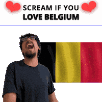 Belgium Flag Sticker