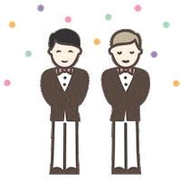 Wedding Sticker by Polka Dot Bride