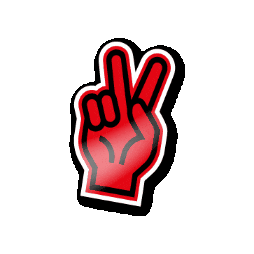 GamesFactory giphygifmaker fun cool peace Sticker