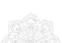 Lines Mandala Sticker