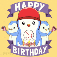 Happy Birthday Sport GIF by Pudgy Penguins
