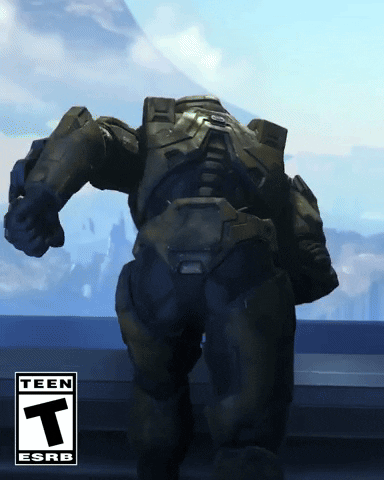 Jumping Master Chief GIF by Halo
