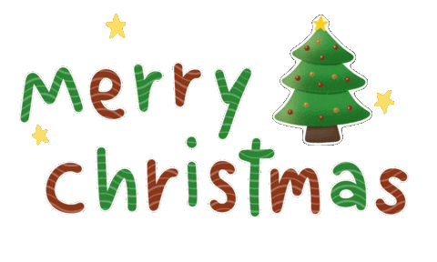 Happy Merry Christmas Sticker by chasamary