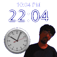 10Pm Sticker