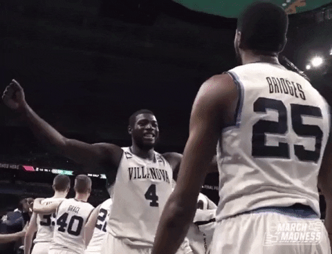 Ncaa Basketball Hug GIF by NCAA March Madness