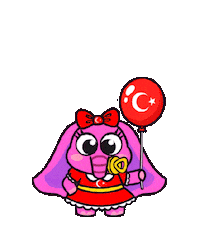 Celebration Ataturk Sticker by Tiny Minies