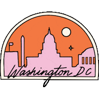 United States Usa Sticker by Martina Martian