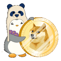 Crypto Penguin Sticker by Pudgy Memez