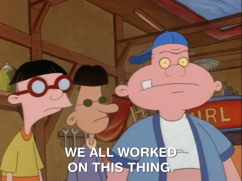 hey arnold nick splat GIF