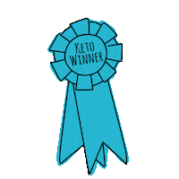 Winner Hat Sticker by Keto-Mojo