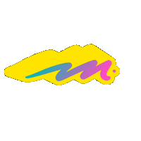 1oceanlane 1 ocean lane signature wave gradient wave Sticker