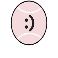 Happy Padel Sticker by Myriad Beauty