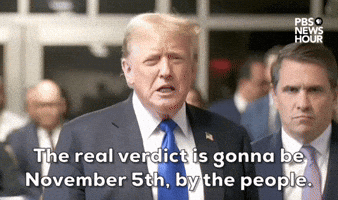 "The real verdict is gonna be Nov. 5..."
