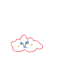 vikiartstudio happy cute face sky Sticker