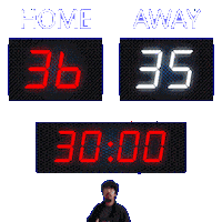 35 Away Sticker
