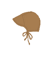 Baby Hat Sticker by Tiny People Organics